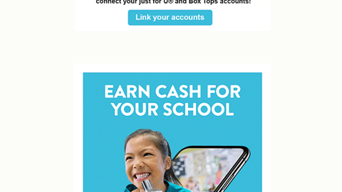 Jewel-Osco General Mills 'Box Tops' Landing Page